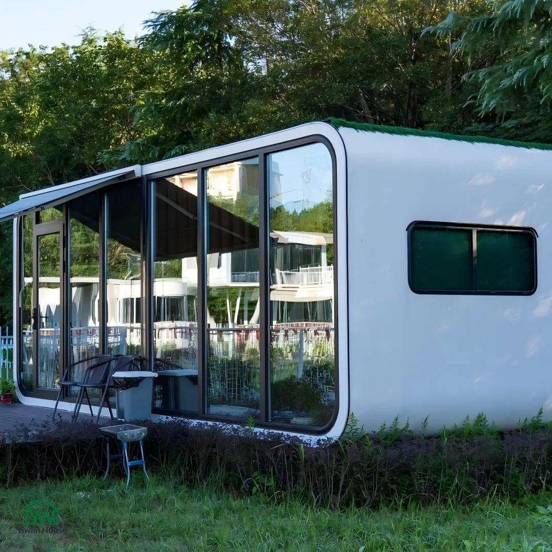 Sturdy Anti Typhoon Frame Apple Cabin Factory Price Modern Modular Capsule House Prefabricated Steel Structure Mountain Resort Home