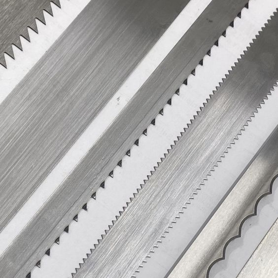 Toothed Band Knives Contour Knives Blade for Foam Micro-Toothed Bandknife Blade Contour Knives for Horizontal and Vertical Foam Cutting Toothed Contour Knives