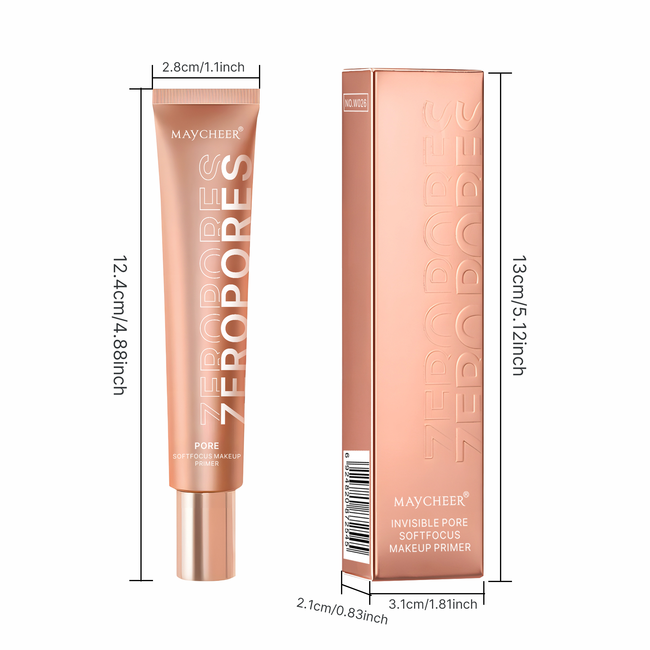 Own Brand Waterproof Makeup Base Mineral Oil-Free Liquid Face Primer Moisturizer Face Cream with Private Label