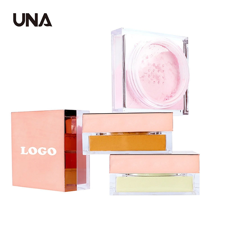 OEM Vegan Matte Best Face Pink Loose Setting Powder Private Label Makeup Silky Soft Cherry Blossom Loose Powder Palette