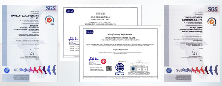 Certifications