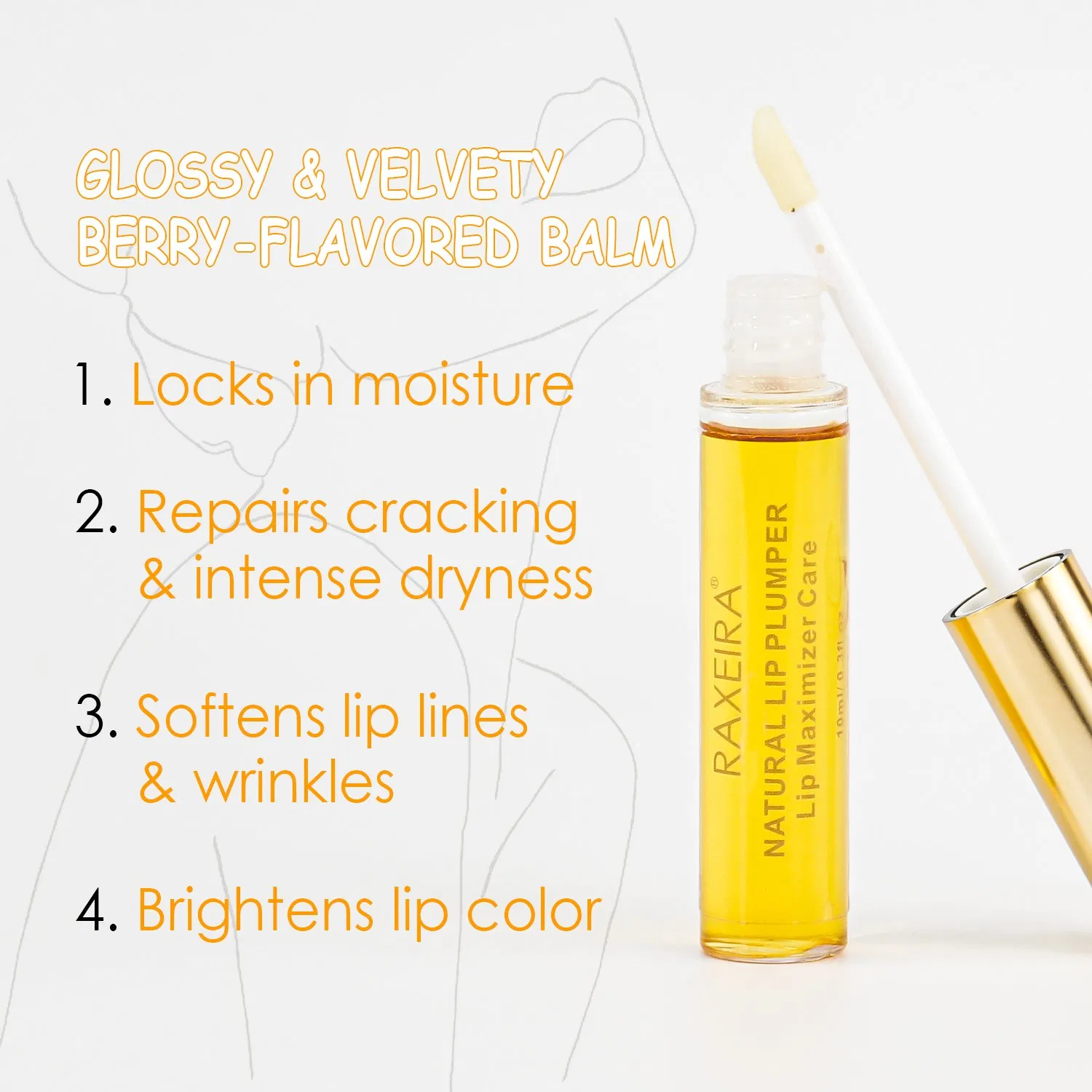 Wholesale Makeup Private Label Lip Gloss Lip Plumper