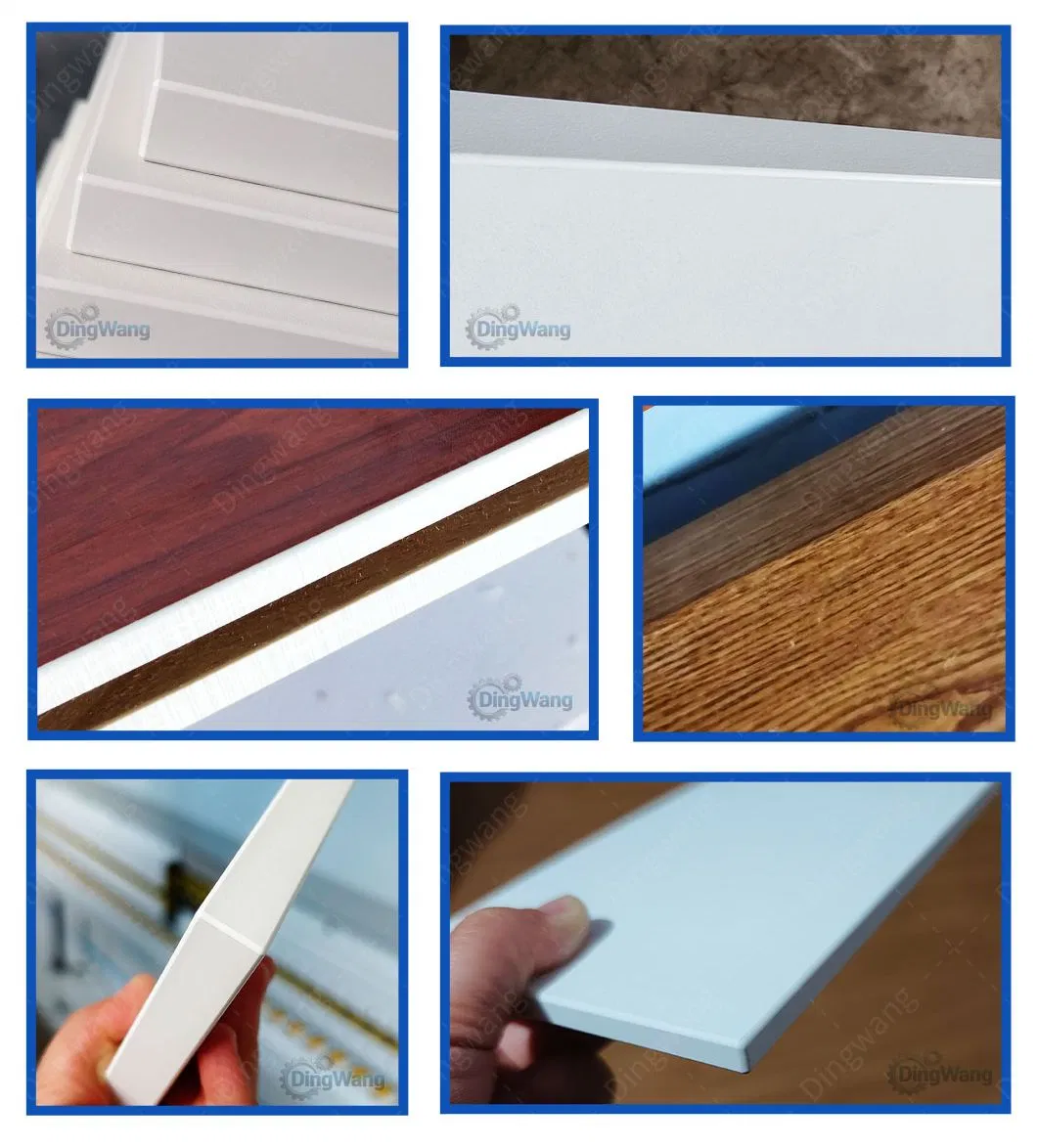 Professional Cabinet Edge Sealing Machine with Pre-Milling Feature Efficient Contour Tracking Machine for Seamless Edge Sealing Woodworking Edge Bandermachinery
