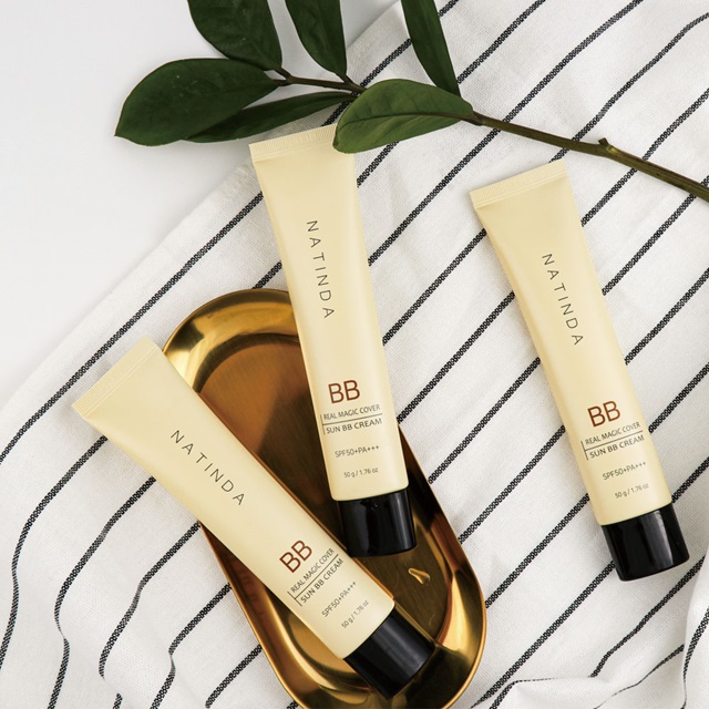[Natinda] Real Magic Cover Sun BB Cream 50ml K Beauty Korean Supplier Face Cream Sun Block
