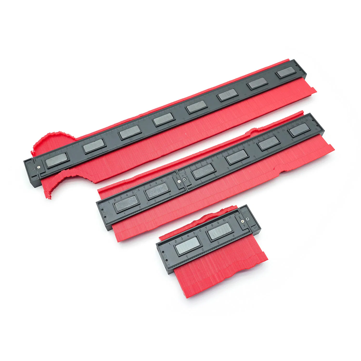 12.5cm Magnetic Contours Gauge Arc Ruler Accurate Contour Gauge