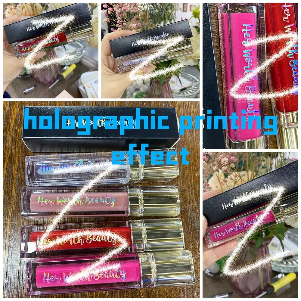 High Quality Vegan Moisturizing Custom Private Label Peptide Lip Gloss Lip Balm