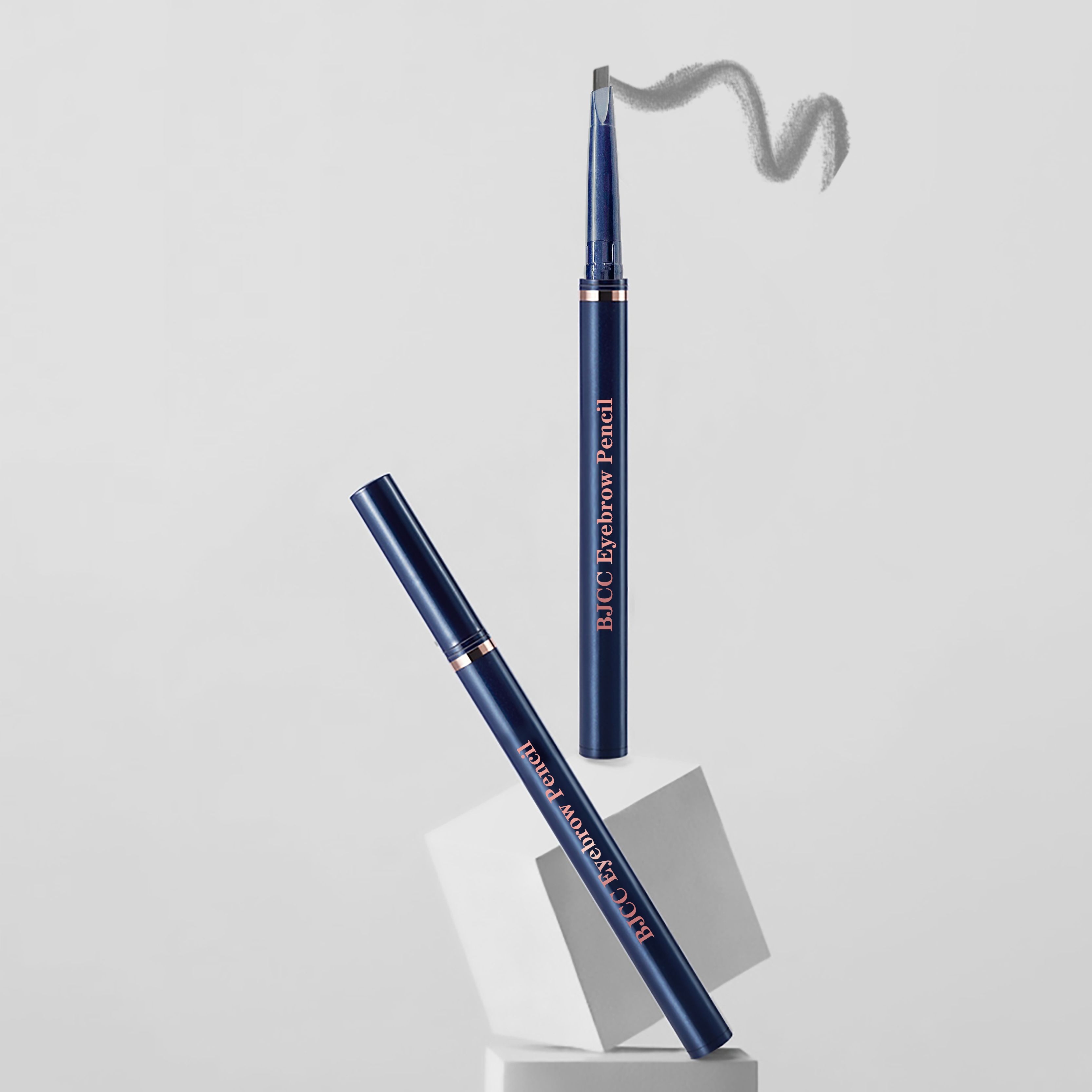 Wholesale Cruelty Free Vegan Organic Waterproof Custom Logo Private Label Liquid Eye Brow Pen Eyebrow Pencil With Brush