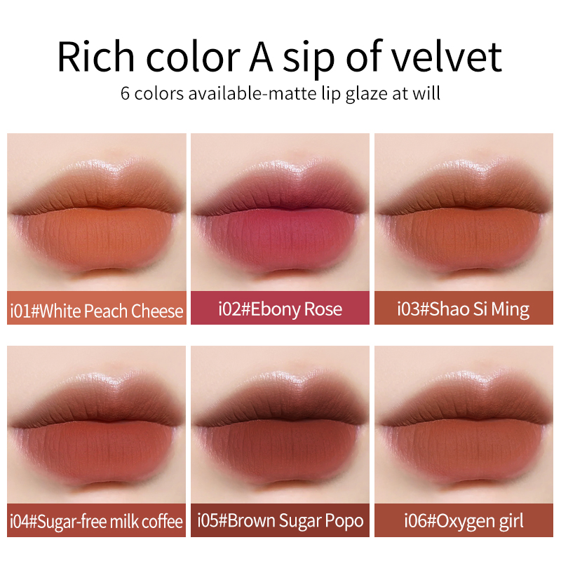 Makeup Natural Liquid Lipstick Non-Sticky Cup Velvet Matte Lip Gloss