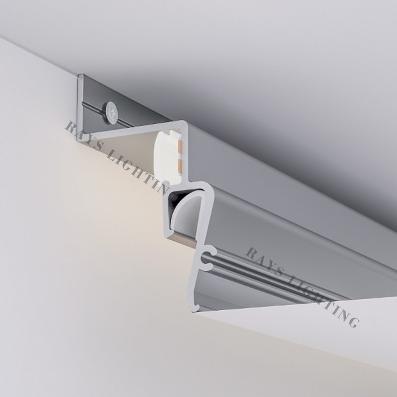 Shadow Aluminum Profile Ceiling Contour Without Plugins