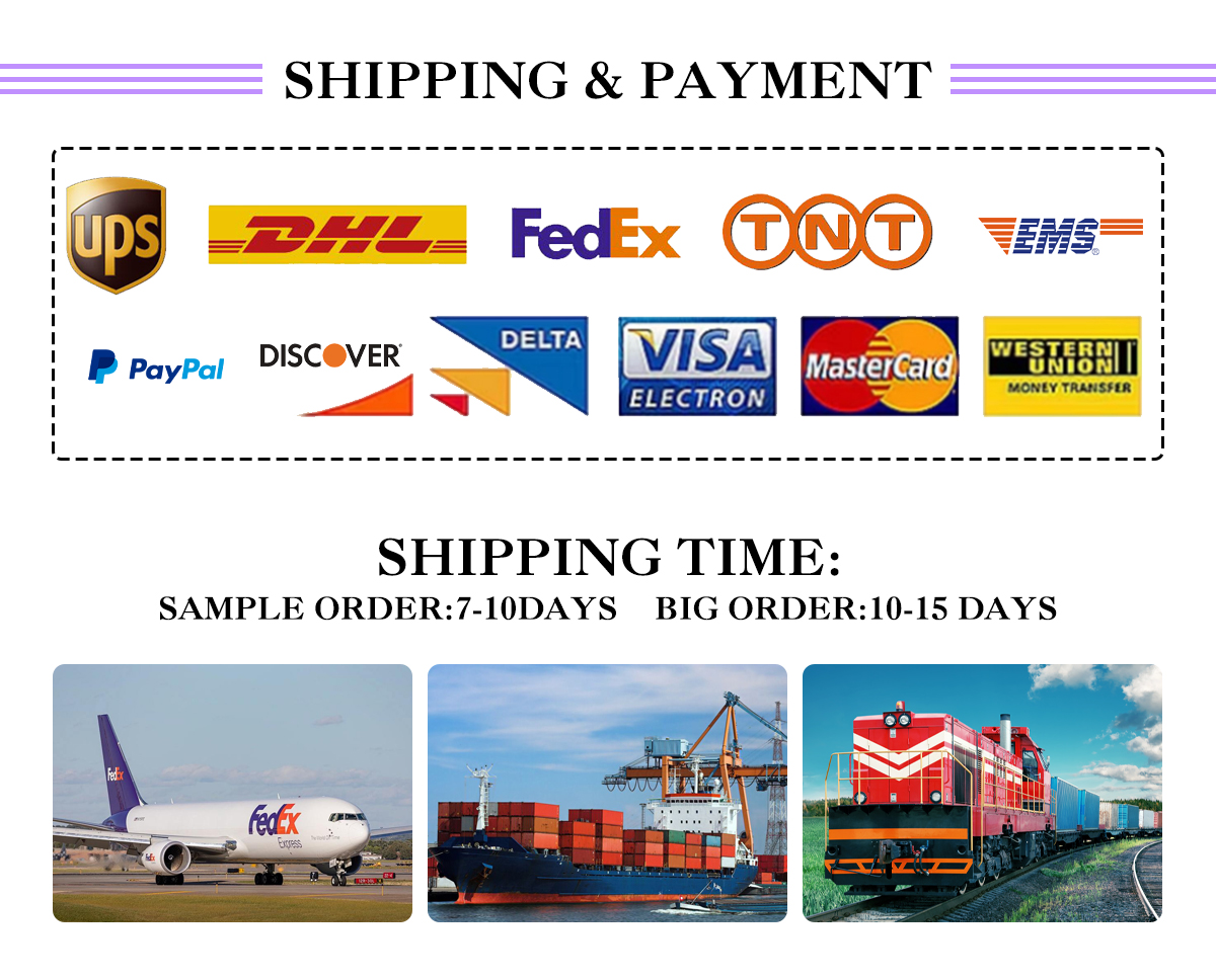 Shipping and Payment Options