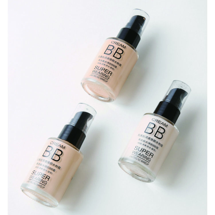 Lameila Moisturizing Lightweight BB Cream Waterproof Long Lasting Liquid Foundation
