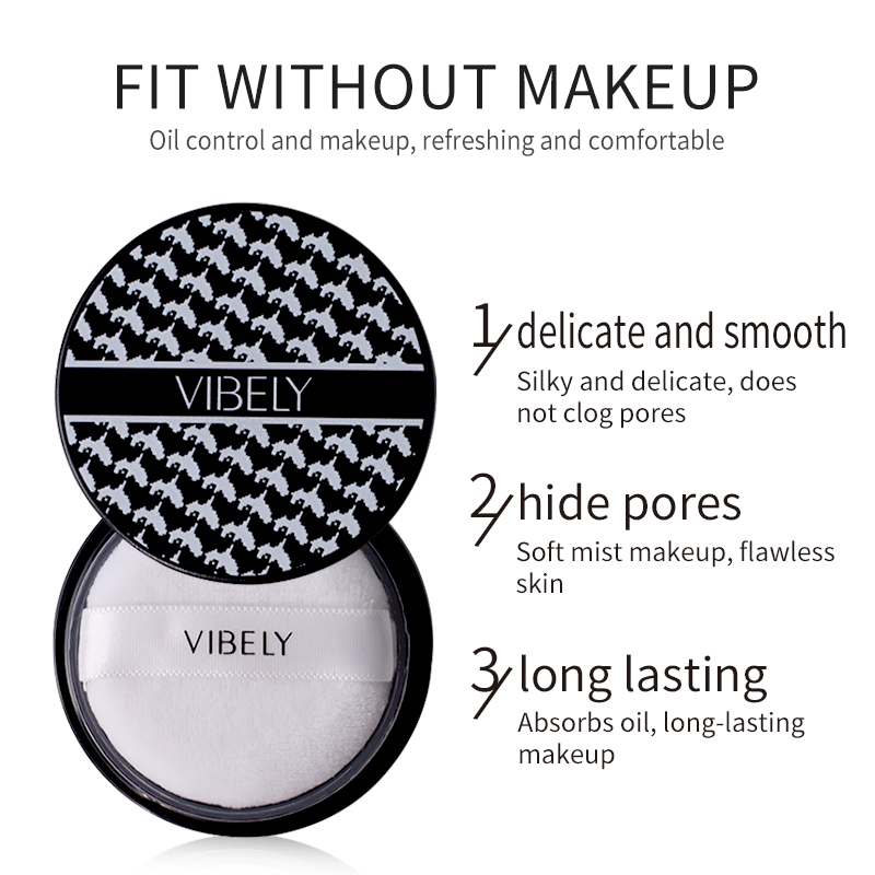 Face Makeup Translucent Oil-Control Lasting Waterproof Natural Matte Setting Loose Powder