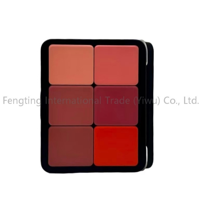 12 Colors Private Label Wholesale Vegan Halal Organic Cruelty Free Full Coverage Custom Cosmetic Ironhighlighterbronzer Contour Concealer Face Blush Palette