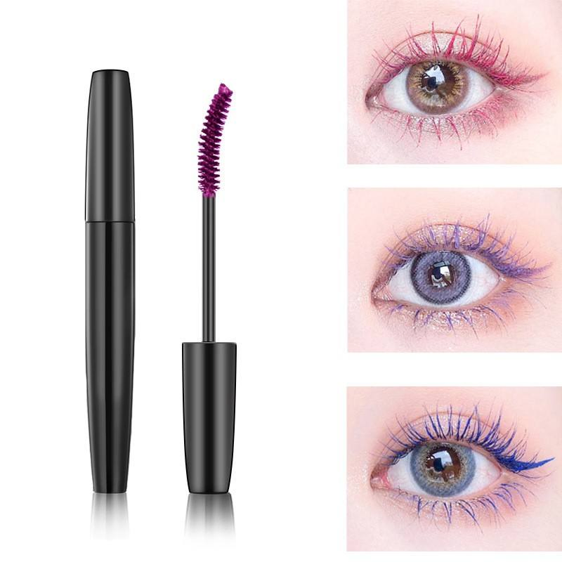 Lasting Waterproof Extension Lengthening Curling Eyelash 4D Fiber Mascara Makeup