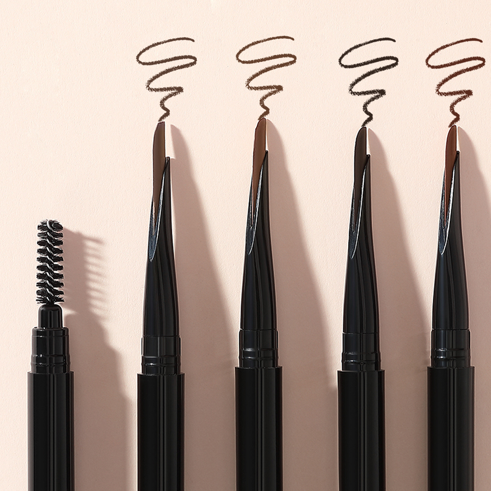 Wholesale Eyebrow Pencil Waterproof Eyebrow Pencil Private Label Custom Double Head Eyebrow Pencil