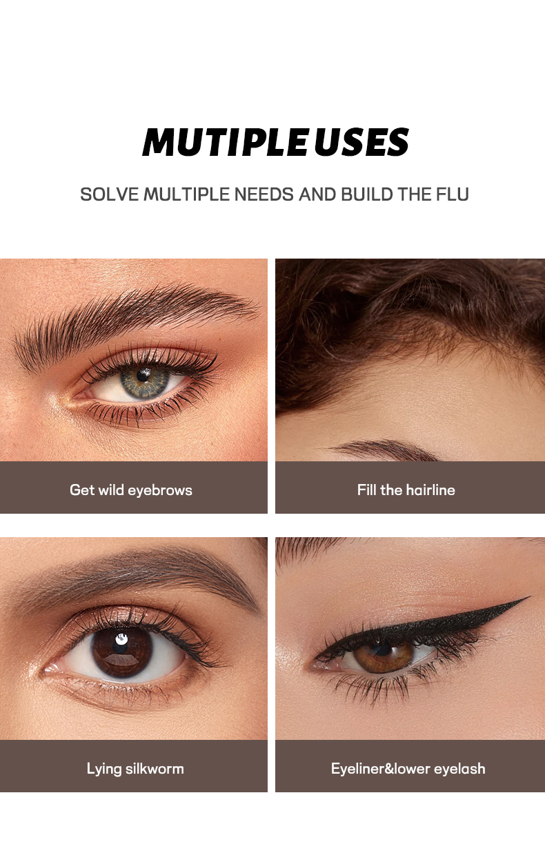 Eyebrow Pencil Shade Guide
