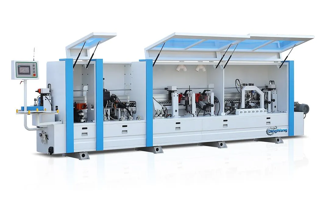 Professional Cabinet Edge Sealing Machine with Pre-Milling Feature Efficient Contour Tracking Machine for Seamless Edge Sealing Woodworking Edge Bandermachinery