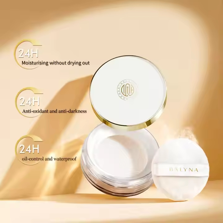 Wholesale Private Label Cosmetics Matte Finish Waterproof Oil-Control 24 Hours Lasting Setting Loose Powder