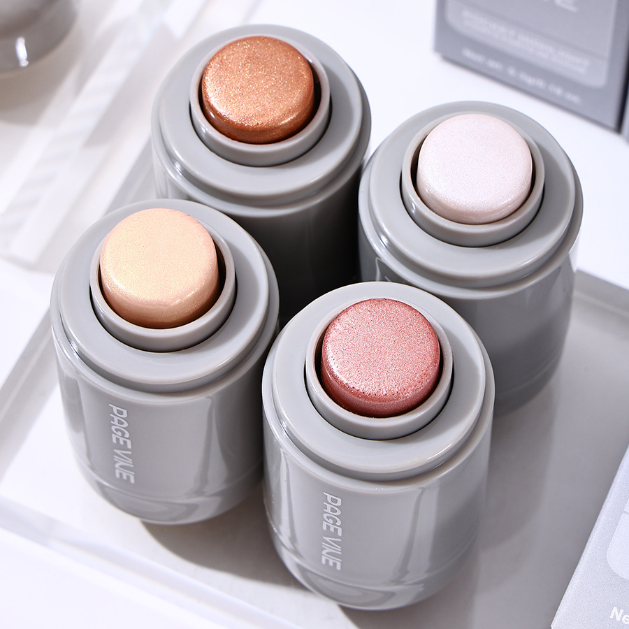 Wholesale Pocket Natural Long Lasting Matte Highlight Stick Moisturizing Waterproof Sunscreen Easy Color Cheeks Highlighter