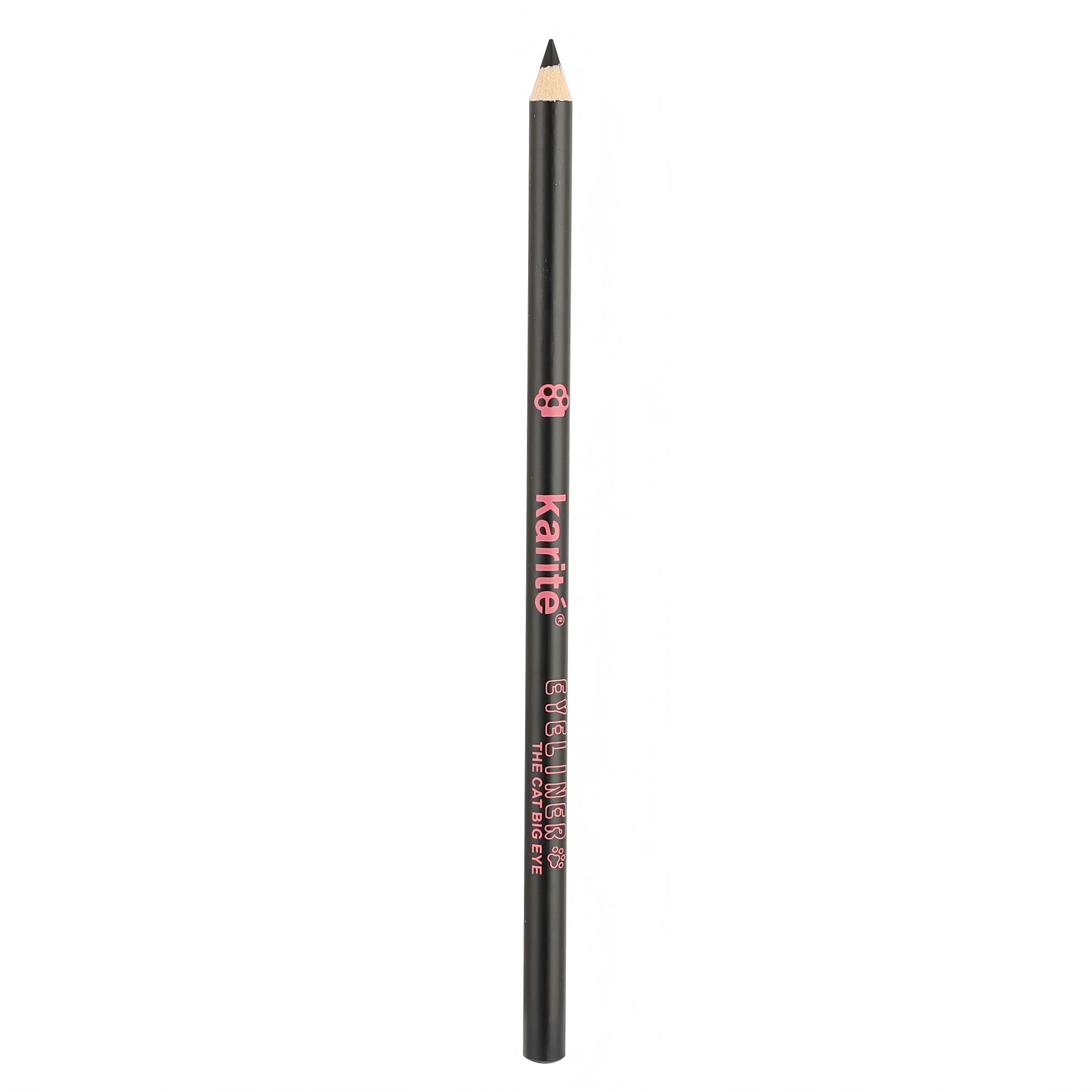 Karite Eye Liner Pencil With Sharper Smooth Eyebrow Brush Soft Long Lasting Waterproof Eyebrow Pencil Tube Pen