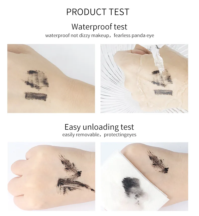 Private Label 2-in-1 Quick Dry Lasting Eyelash Thick Curling 4D Mascara