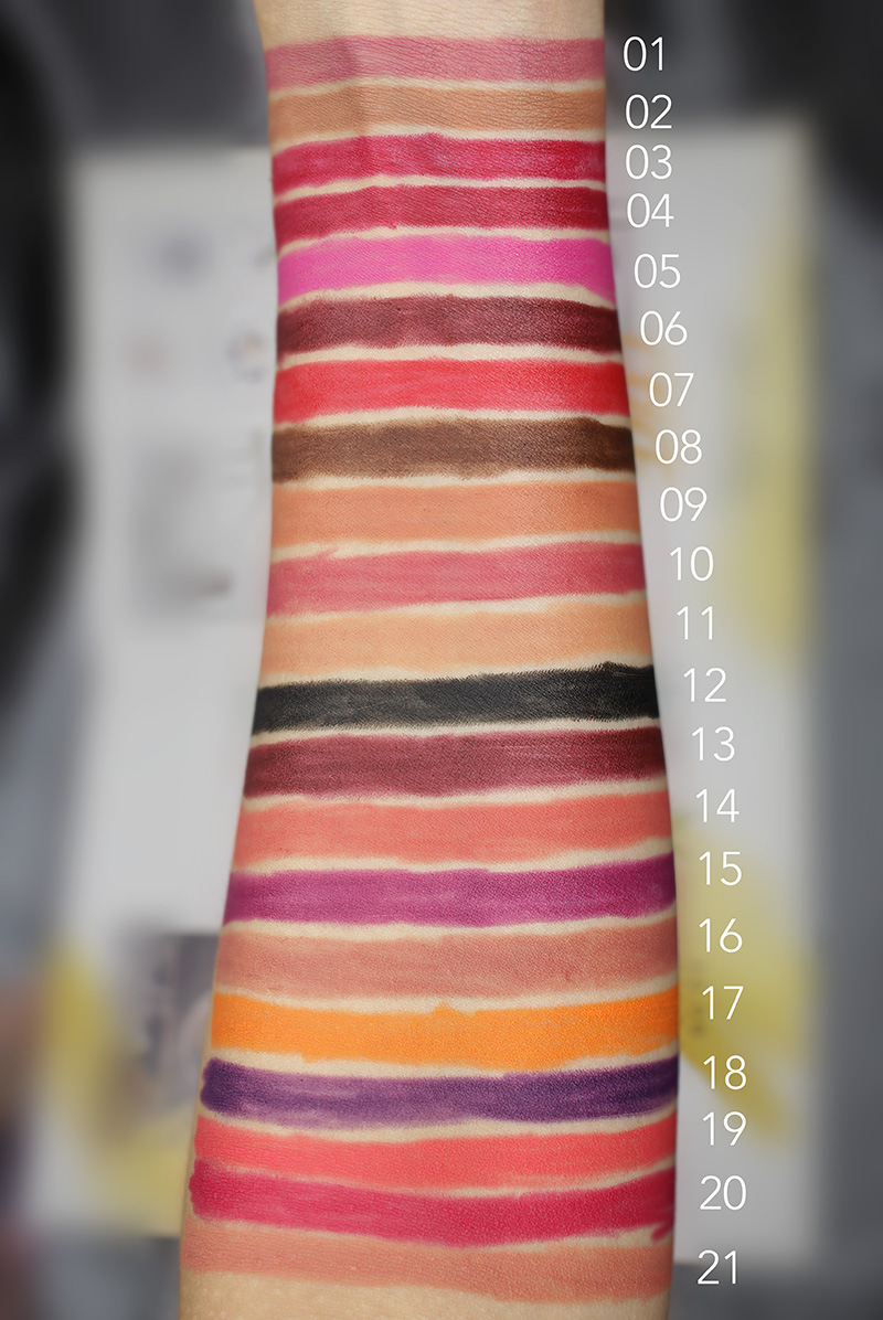 Waterproof Lipliner Brown Color Lipliner Lip Liner Pencil