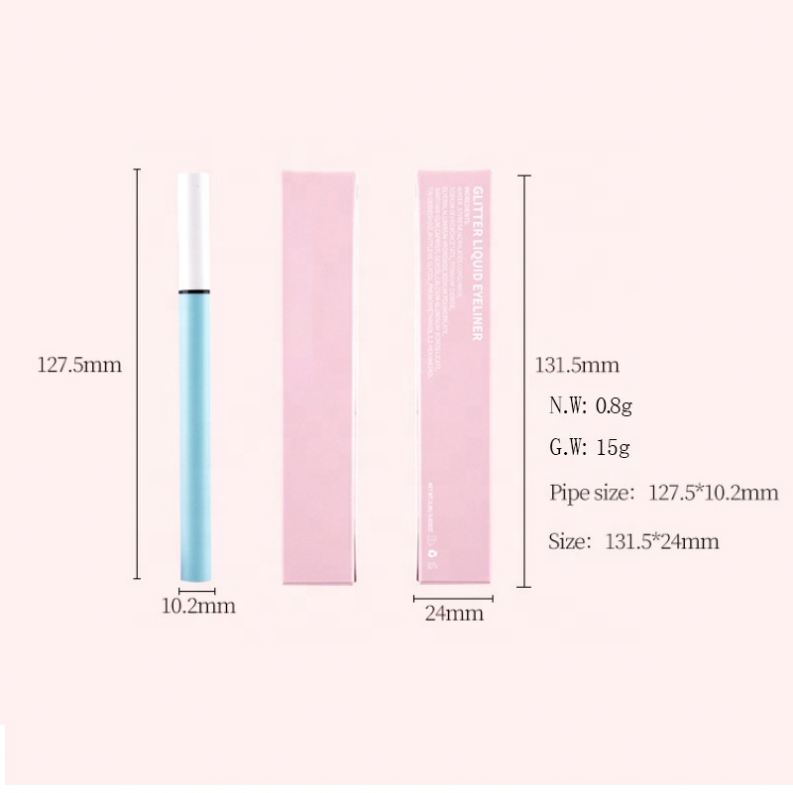 Vegan Multichrome Chemical-Based Eyes Makeup Private Label Custom Logo Color Waterproof Long Lasting Pencil Eyeliner
