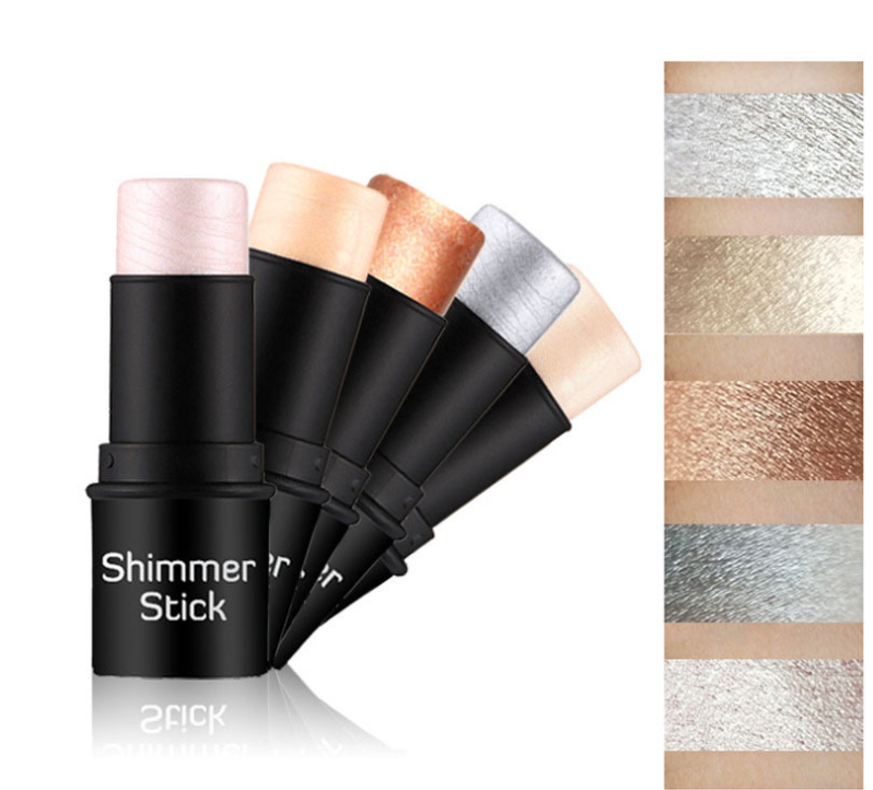 Private Label Highlighter Makeup Shimmer Color Highlighter Stick High Pigment Bronzer and Highlighter