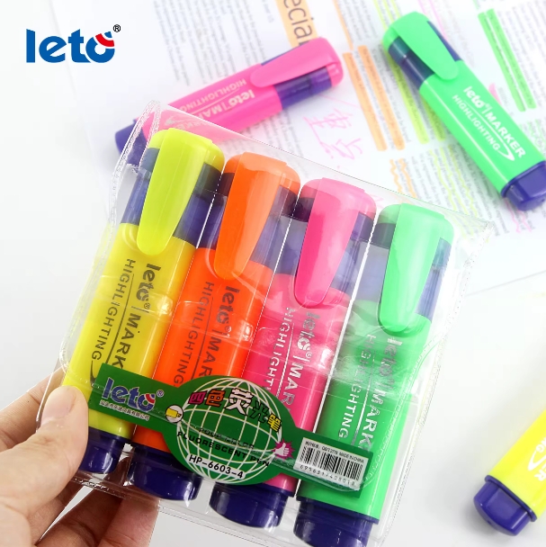 Custom Smooth Oblique Nib Highlighter Pen for Notes