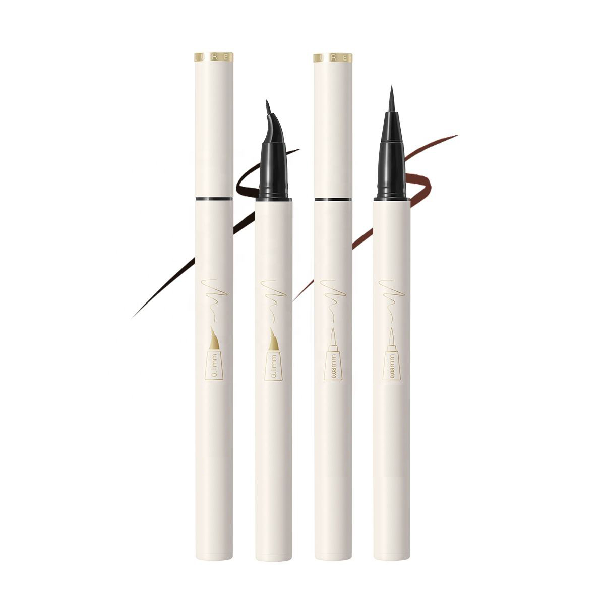Wholesale High Quality Waterproof Quick Dry Eyeliner Pencil Custom logo