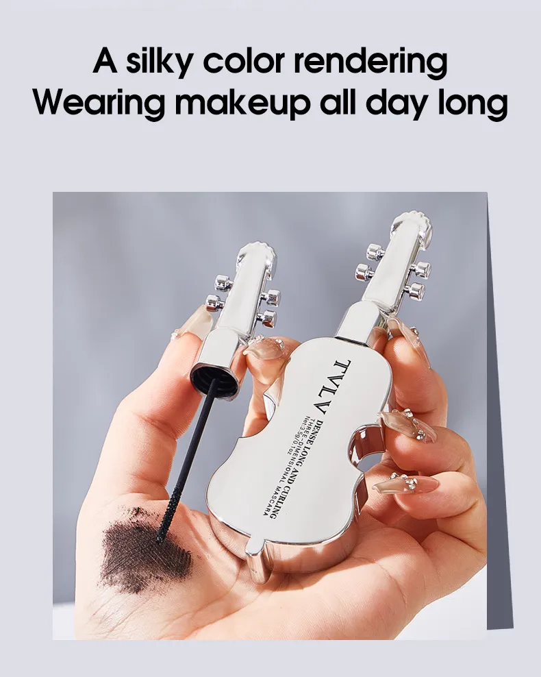 Ultimate 24-Hour Waterproof Mascara for Curly, Violin-Shaped Lashes