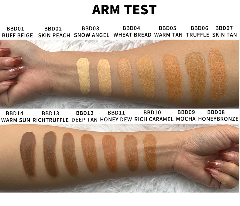 Best OEM Makeup BB Cream Concealer Matte Full Coverage Private Label Foundation Cream