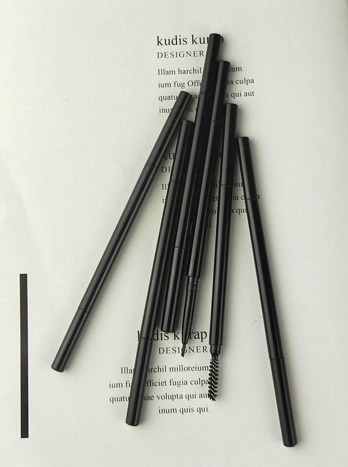Wholesale Private Label No logo Your Own Brand Wholesale Slim Double Head Eyebrow Pencil with Brush