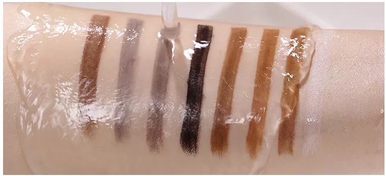 Private Label Custom Duckbill Wooden Eyebrow Brow Pencil Microblading Cosmetic Eyebrow Pencil 8 Colors