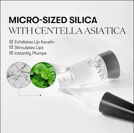 Private Label Vegan Hyaluronic Acid Iridescent Finish Long-Lasting Strong Sting Lip Plumper Gloss with ODM Service