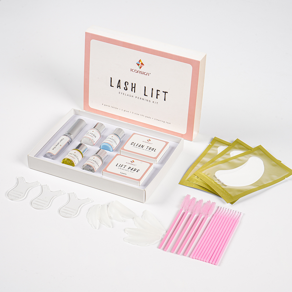 Iconsign Hot Sale Eyelash Curler Lash Lift Kit Pestaas Lifting Eyebrow Tint De Pestaas Kit Lash And Brow Lift Tint Dye
