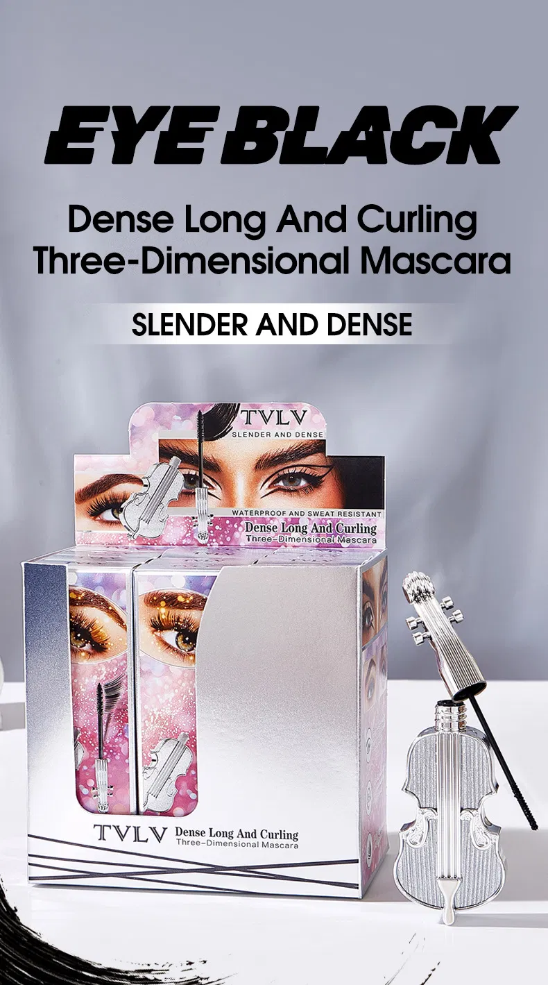 Ultimate 24-Hour Waterproof Mascara for Curly, Violin-Shaped Lashes