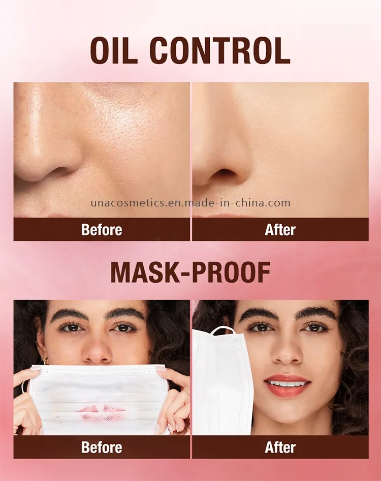 Long-Lasting Clear Matte Foundation Powder Oil-Control and Brightening Makeup Setting Powder Waterproof Makeup