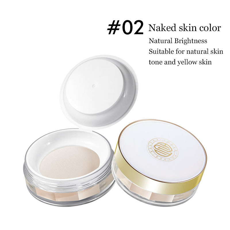 Wholesale Private Label Cosmetics Matte Finish Waterproof Oil-Control 24 Hours Lasting Setting Loose Powder