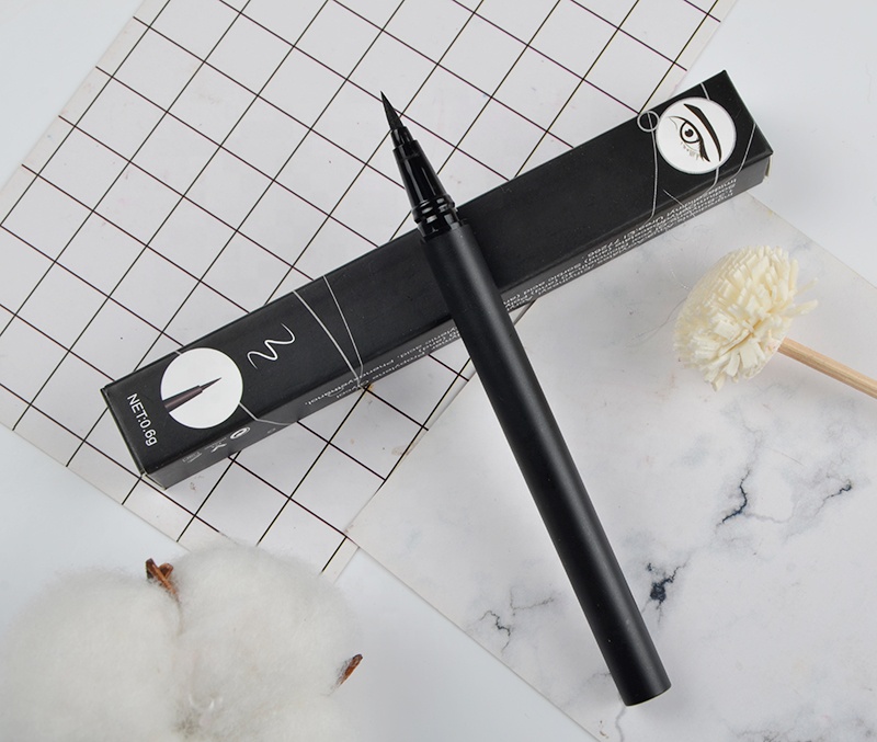 Wholesale Waterproof Black Eyeliner Factory Vegan Long Lasting Eye Liner Pen Cosmetics Eye Liner Liquid Eyeliner