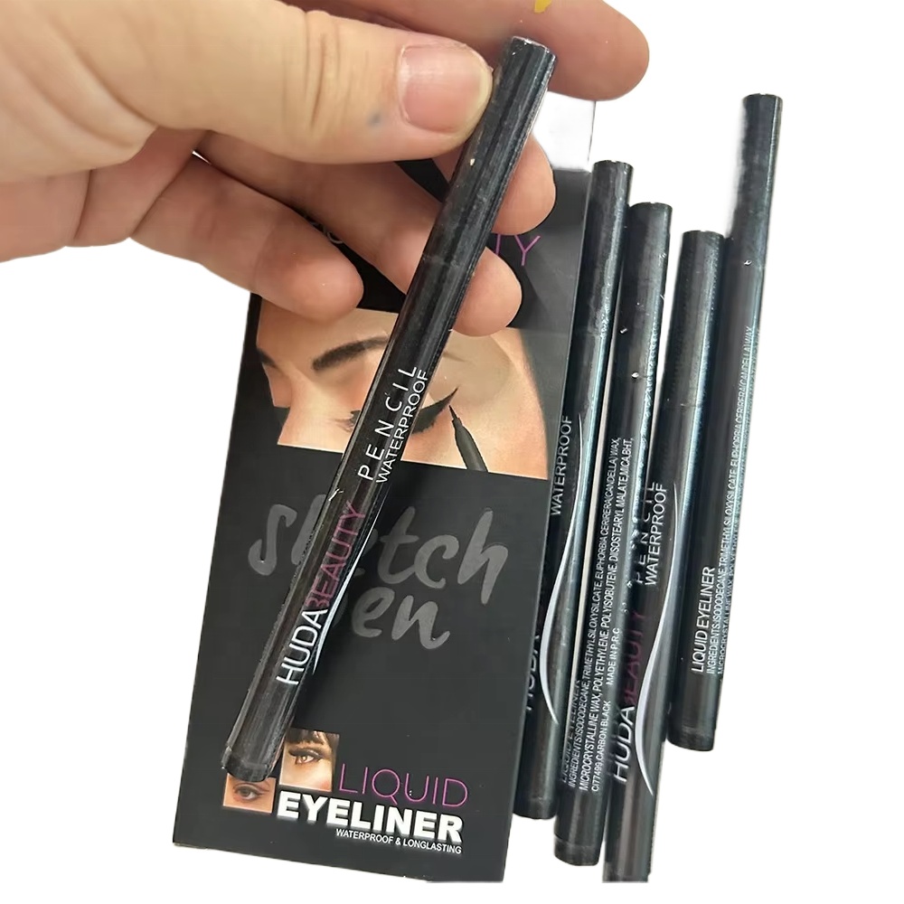 Huda Long-lasting Liquid Eyeliner Pen with None Ingredients MSDS Certified for Eye Use