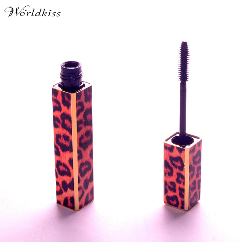 Gender Neutral Waterproof Leopard Quick Dry Thick 4D Silk Fiber Mineral Mascara