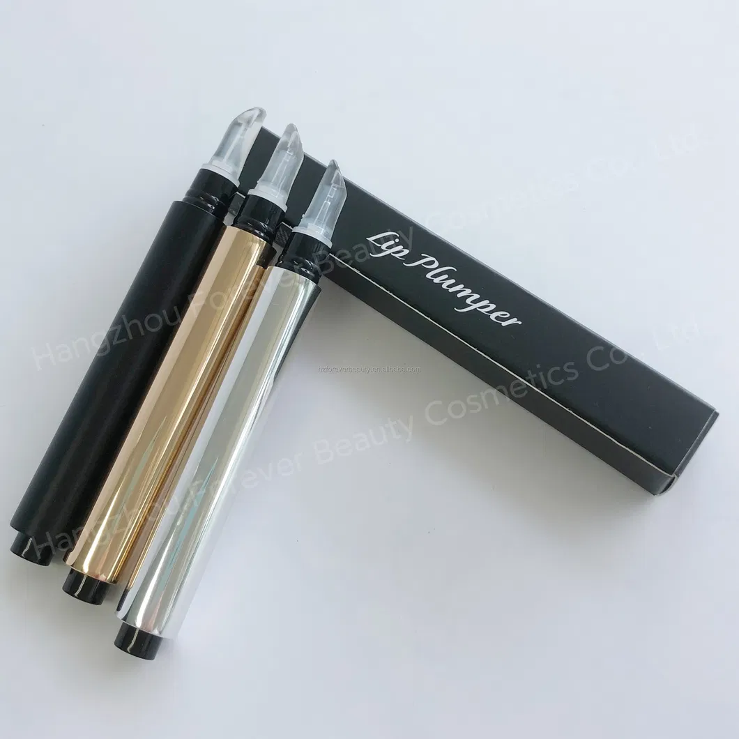 Hyaluronic Acid Collagen UV Protection Supper Volumizing Lip Plumper Gloss Lip Filler with White Label