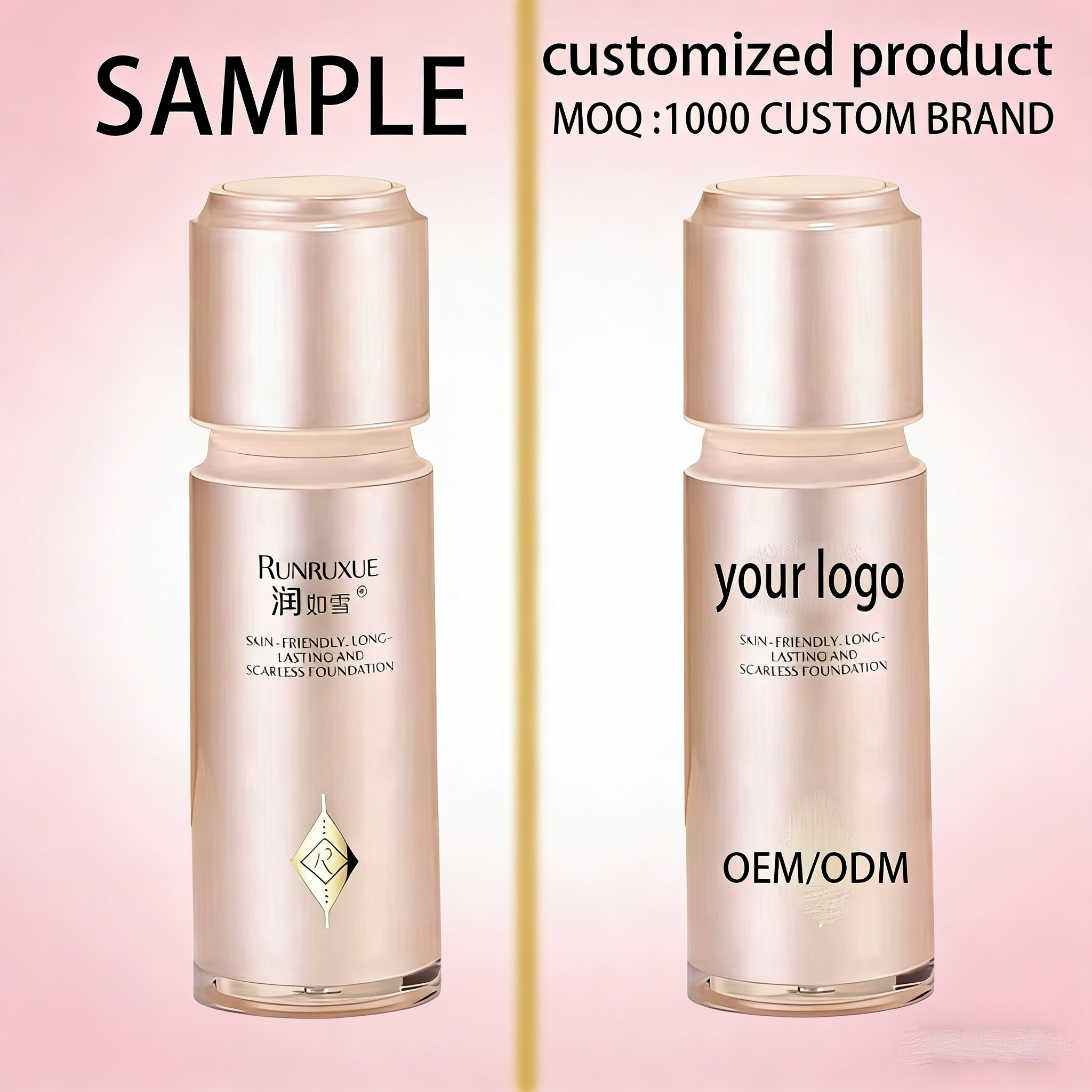 Full Coverage Spf Glow Waterproof Liquid Foundation Hydrating Tinted Moisturizer Hydrating Primer Matte Setting Powder BB Cream