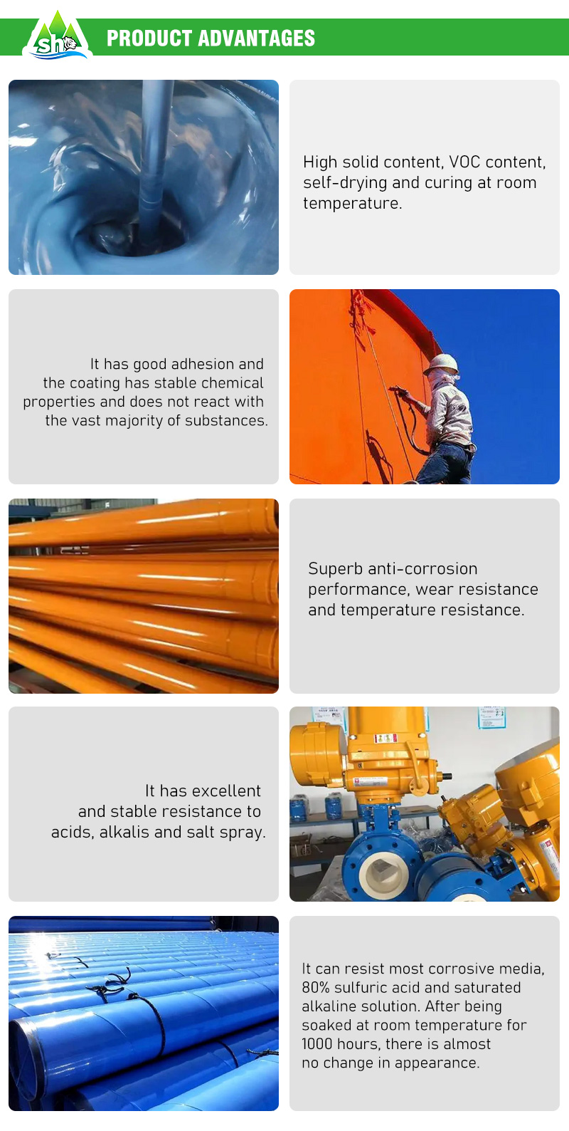 Industrial paint application