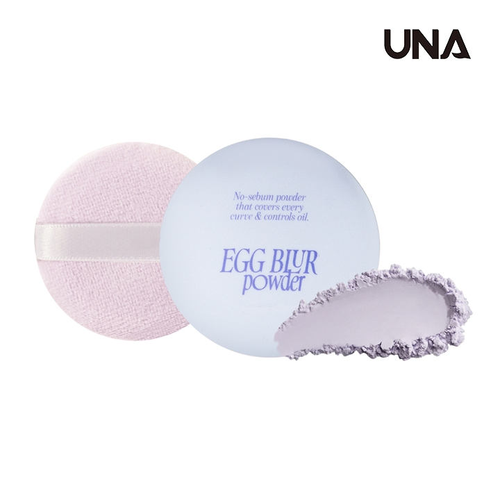 Black Rouge Korean Brand Ep03 Milk Lilac Loose Oil Control Pore Blurring Natural Soft Matte Makeup Powder Makeup Setting Powder