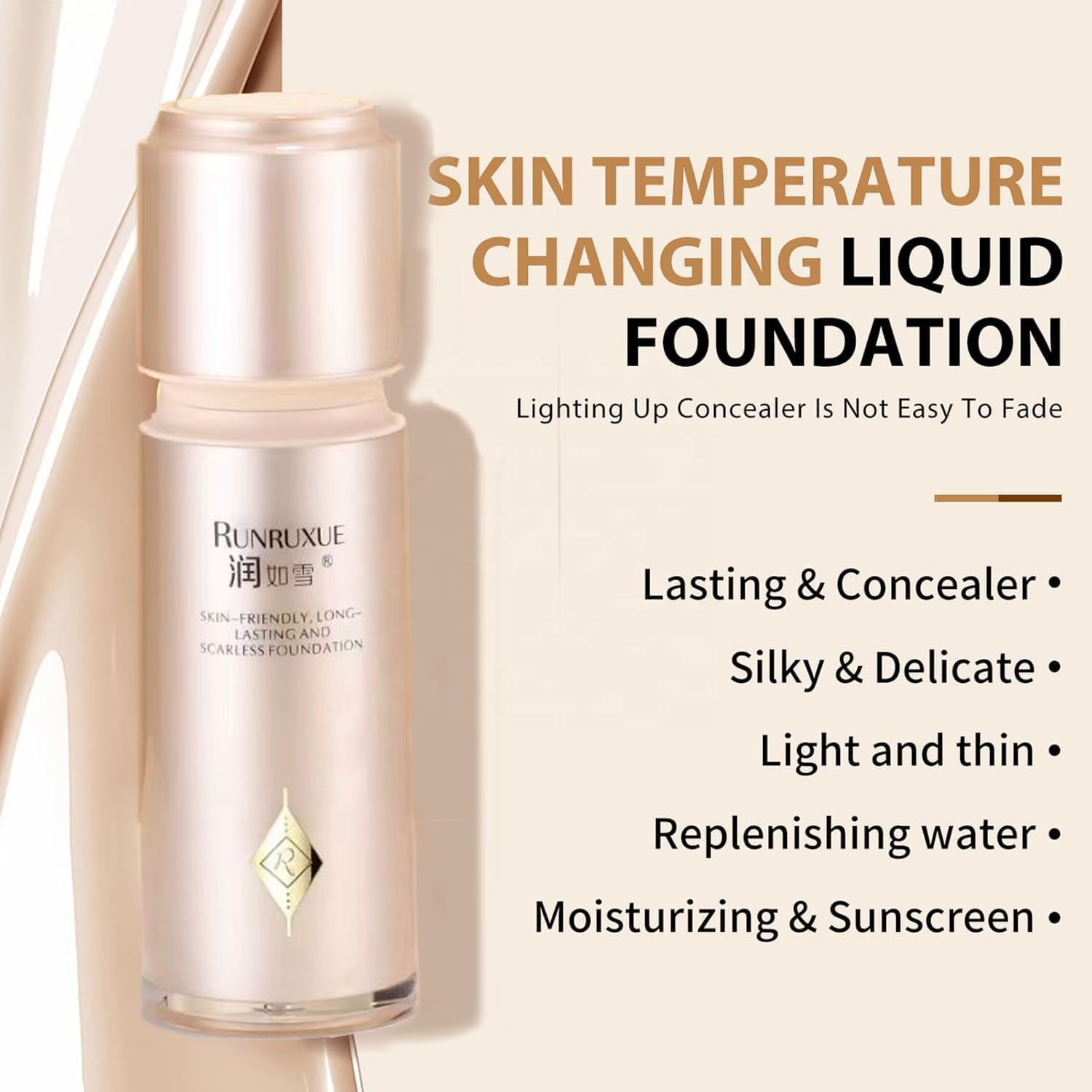 Full Coverage Spf Glow Waterproof Liquid Foundation Hydrating Tinted Moisturizer Hydrating Primer Matte Setting Powder BB Cream