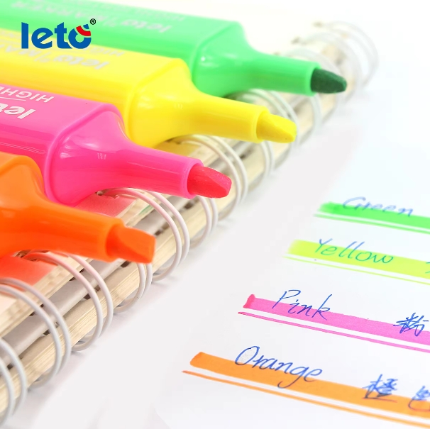 Custom Smooth Oblique Nib Highlighter Pen for Notes