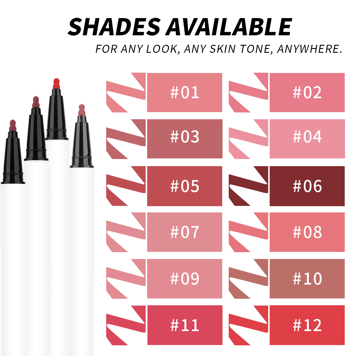 Wholesale Lip Liner Custom logo Long Lasting Highly Pigmented Lipliner Lip Liners Custom Private Label