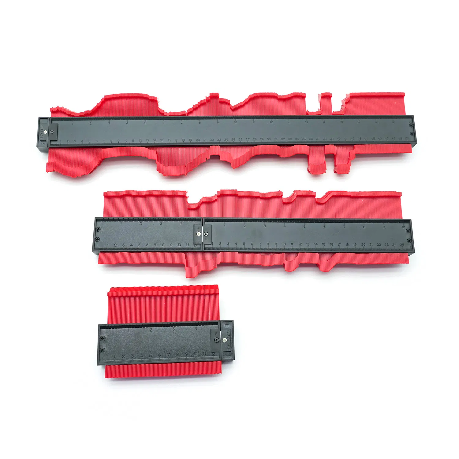 12.5cm Magnetic Contours Gauge Arc Ruler Accurate Contour Gauge